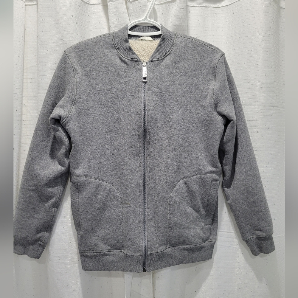 IVVIVA Girls Sz 14 Gray Jacket Sherpa Lined